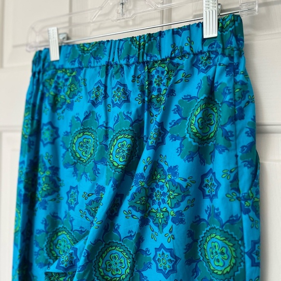 Rachel Comey Bright Blue Vintage-Style Cotton Trousers 0 - Picture 8 of 12